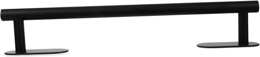 POPETPOP Stainless Steel Towel Mount Bathroom Towel Holder No Drilling Modern Design