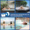 Type vi spa Filters and hot tub Filters Replacement Cartridge for Inflatable hot tubs requiring Type VI Filters, 4.2 x 3.1 inches (12 pcs)