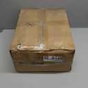 HOOBRO Black Bar Stools, Set of 2 PU Upholstered Tall Bar Stools, Kitchen Breakfast Stools with Footrests, Bar Chairs, for Kitchen, Dining Room, Bar, Cafe, Rustic Brown and Black BF84BY01G2