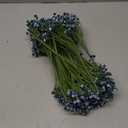 Baby's Breath Artificial Flowers Bulk 20 Pack (60pcs) Faux Baby Breath Plastic Flower Fake Gypsophila Flower Arrangement for Crafts Fake Flowers Bouquet for Wedding Centerpieces Blue Baby Breath