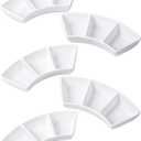 DELLING Ceramic Dipping Sauce Bowls Set - 3 Oz Dipping Dishes- Small Bowls for Sushi, BBQ or Fondue - Great for Different Sauce and Dip, Set of 5