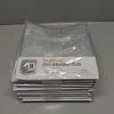 10 x Non Scratch Wire Dishwashing Rag, 8 Pack Double Layer Reusable Wire Dishcloth, Silver Mesh Metal Cleaning Cloth for Pots, Pans, Sink, Steel Cookware, Wet & Dry Cleaning