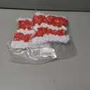 2 x FINGOOO Mini Red Santa Hats,30 Pieces Christmas Hat for Crafts 2.8 x 5 Small Santa Hats for Xmas Party Table Dinner Decorations