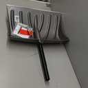 Suncast 20" Combination Snow Shovel/Pusher, Grey/Black