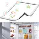 242193206 Refrigerator Door Gasket Replacement Compatible with Kenmore Crosley Westinghouse Refrigerator Door Seal White, 41.62 x 28.5 Inches