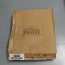 Mayne Newport Plus Mailbox Post with Standard Arm  Weather-Resistant, Durable Classic Design  Easy-to-Install Outdoor Mailbox Post (White)