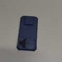 Case Compatible for iPhone 15 Pro/iPhone 14 Pro Dimensional Bracket Sliding Window Mobile Phone Case Shockproof Protective Phone Cover for iPhone 15 Pro/iPhone 14 Pro Military Cases Blue