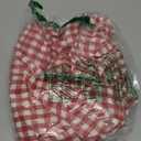 PRETTYGARDEN Womens Summer Dress Casual Square Neck Ruffle Strap Gingham Smocked Midi Flowy A Line Beach Vacation Sun Dresses, Size Large