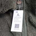 Kissonic Womens Fuzzy Sherpa Fleece Jackets Button Down Long Sleeve Corduroy Patchwork Outwear with Pockets (Large, Armygreen)