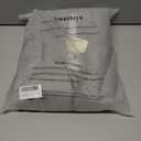 Amazhiyu Women' s Fleece Oversized Full-Zip Cropped Hoodie Winter Crop Top (Gray, L)