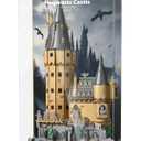 Acrylic Display Case Compatible with Lego Hogwarts Castle: The Main Tower, Dust-Proof Protective Showcase Box for Lego 76454 (Only Case - Model Not Included)