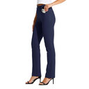 Willit Women's Yoga Dress Pants Straight Leg Work Slacks Stretchy Office Casual Pants 4 Pockets Belt Loops 31'', M