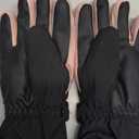 American Trends Winter Ski Gloves for Women Waterproof Winter Gloves Touchscreen Snow Gloves