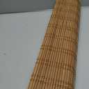 LazBlinds No Tools No Drill Cordless Bamboo Roman Shades, Light Filtering Window Treatment, Roll Up Bamboo Blinds for Windows 35.5'' W x 64'' H, Ceylon Light Russet