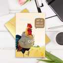 Funny Fathers Day Card for Dad Father Husband, Humorous Father's Day Card from Son Daughter Children Wife, Fatherhood Fathers Day Cards Gift for Men Him
