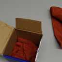 MIULEE Pack of 2 Decorative Outdoor Solid Waterproof Throw Pillow Covers Faux Linen Garden Farmhouse Cushion Cases for Summer Patio Tent Balcony Couch Sofa 18x18 Inch Burnt Orange Terracotta