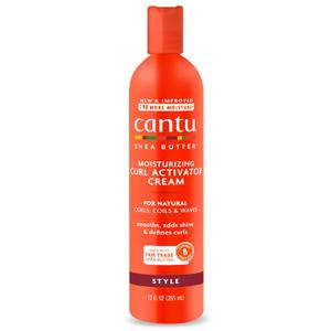 Cantu Shea Butter for Natural Hair Moisturizing Curl Activator Cream, 12 Fl Oz
