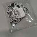 Nicime 25pcs Black White Iron/Sew on Patches, Punk Horror Skull Embroidered Applique, Fashion Decoration for Clothes, Hat, Bag, Dress, Shirt, Jeans