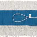 Nine Forty Industrial-Grade 36x5 Cotton Dust Mop Head Refills, Perfect Replacement for Busy Home, Gym, Industrial and Commercial Spaces, Heavy-Duty Mop for Janitorial & Housekeeping Needs - 1 Pack