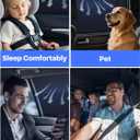 Nmoiss Car Window Shades for Baby[Ice Crystal Cooling Layer](2 Pack) UV-Blocker Cling Sun Shade 99% UV Protection Fit SUV/Sedan/Minivan | Roll Windows Down, Privacy Safe