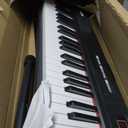 88 Key Piano Keyboard, Semi Weighted Electronic Digital Piano with Music Stand, Power Supply, Sustain Pedal, Bluetooth, Stand, MIDI, for Beginner Professional at Home, Stage