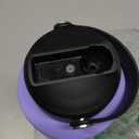 HYDROWION 40 oz Insulated Water Bottle with Straw fit in Car Cup Holder(Cold 48 hrs, Hot 24 hrs) Drinking Bottle with Straw Lid, Spout Lid and Flex Cap Leakproof Travel Thermo Mug Purple