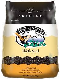 Nature's Song Thistle Seed 4LB (1.81kg),  BBD 05/25/26