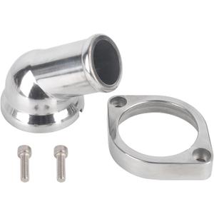 45° Swivel Water Neck Aluminum Polished Thermostat Housing Compatible with Chevy LS1 LS2 LS3 LS7 LS9 LSA L76 L92 Chevy GM Engines Chevy 4.8 L 5.3 L & 6.0 L Engines