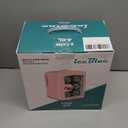 Iceblue Mini Fridge, Skincare Fridge with Viewing Window, 4 Liter /6 Cans Compact Mini Makeup Fridge for Beauty & Beverages, Tiny Fridge for Desk, Bedroom, Car, Office, Dorm, Gift - Pink