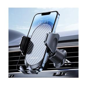 Miracase Phone Holders for Your Car with Metal Hook Clip, Air Vent Cell Phone Stand Car Mount, Universal Automobile Cradle for Garmin GPS Fit iPhone Android and All Smartphones, Dark Black