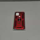 LeYi for Military-Grade Moto G Stylus 2021 Phone Case with Kickstand & 2 Tempered Glass Screen Protectors - Red [Not for 5G/2020]