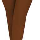 Womens Straight Leg Pants 2026 High Waisted Stretchy Business Casual Work Pants Dress Office Trousers with Pockets (Medium, Deep Brown)