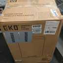 EKO Madison Matte Stainless 50 Liter/13.2 Gallon Step Trash Can w/Inner Liner - Fingerprint Resistant Finish