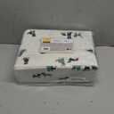 Intelligent Design Cozy Soft 100% Cotton Flannel Print Animals Stars Cute Warm, Ultra Soft Cold Weather Sheet Set Bedding, Twin, Teal Dogs 3 Piece