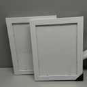 [2Pack] Kids Art Frames, 9x12 Front Opening Kids Artwork Frames Changeable, White Artwork Display Storage Frame for Wall, Holds 50 Pcs, for 3D Picture, Crafts, Children Drawing, Hanging Art, Portfolio