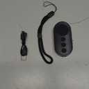 Wireless Camera Remote Control with Zoom for iPhone & Android, Bluetooth Camera Remote Shutter with Front/Rear Camera Switch for Photo & Video, Smartphone Bluetooth Clicker for TikTok. (Dark Black)