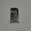GE Universal Remote Control for Samsung, Vizio, LG, Sony, Sharp, Roku, Apple TV, TCL, Panasonic, Smart TVs, Streaming Players, Blu-ray, DVD, 4-Device, Silver, 33709