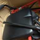 Drive Medical Rollator Walker with Seat - Stable Mobility Support - Height Adjustable - Durable Steel Frame Construction - Smooth 7.5" Wheels - Foldable Frame - 350 Lb Limit - Red