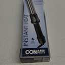 Conair Instant Heat Curling Iron Brush, 3/4-Inch Barrel - For Use On Short Hair (Black)