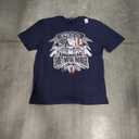 Sheet Metal Worker T-Shirt with American Flag T-Shirt for Women Kids Men,