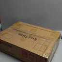 FAGIGY C Shaped End Table Set of 2, Snack Side Table, C Tables for Couch, Couch Tables That Slide Under, for Living Room, Bedroom, Black