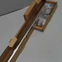 Ivilon Drapery Window Curtain Rod - End Cap Style Design 1 Inch Pole. 28 to 48 Inch Color Satin Nickel