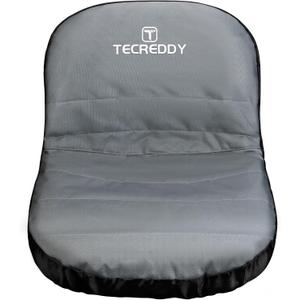 Lawn Mower Seat Cover, Weatherproof Durable Tractor Seat Cover Compatible with Husqvarna Craftsman Toro John Deere Cub Cadet Riding Lawn Mower, Medium