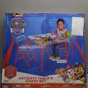 Paw Patrol Kids Table & Chairs Set for Kid and Toddler 36 Months Up to 7 Years, Includes: 1 Table (24" L x 24" W x 20" H), 2 Chairs (13" L x 13.5" W x 21" H) Weight Limit: 70 lb