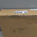 alikiki Western Cow Skull Wall-Decor - 12.2”Long Realistic Animal Head Wall Hanging Art Boho Cross Steer Bison Buffalo Bull Cow Horned Skull Home Wall Decor