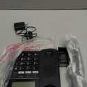 AT&T CD4930 Corded Phone with Digital Answering System and Caller ID, Extra-Large Tilt Display & Buttons, Black (1 Pack)