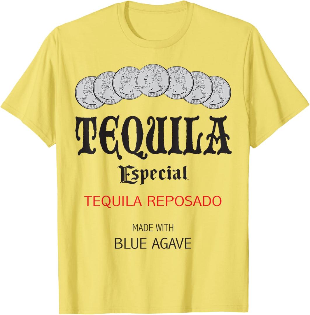 Tequila Lime Salt Halloween Costume Group Matching T-Shirt, L