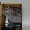 3PCS Clock Mechanism Kit, Quartz Clock Movement Replacement with 8 Pairs of Short Clock Hands, Battery Clock Replacement Mechanism Include Clock Hands DIY Repair Parts (Total Shaft Length 16/20/23mm)