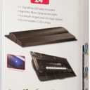 Aqueon LED Deluxe Fish Tank Aquarium Full Hood, Black, 24 Inch