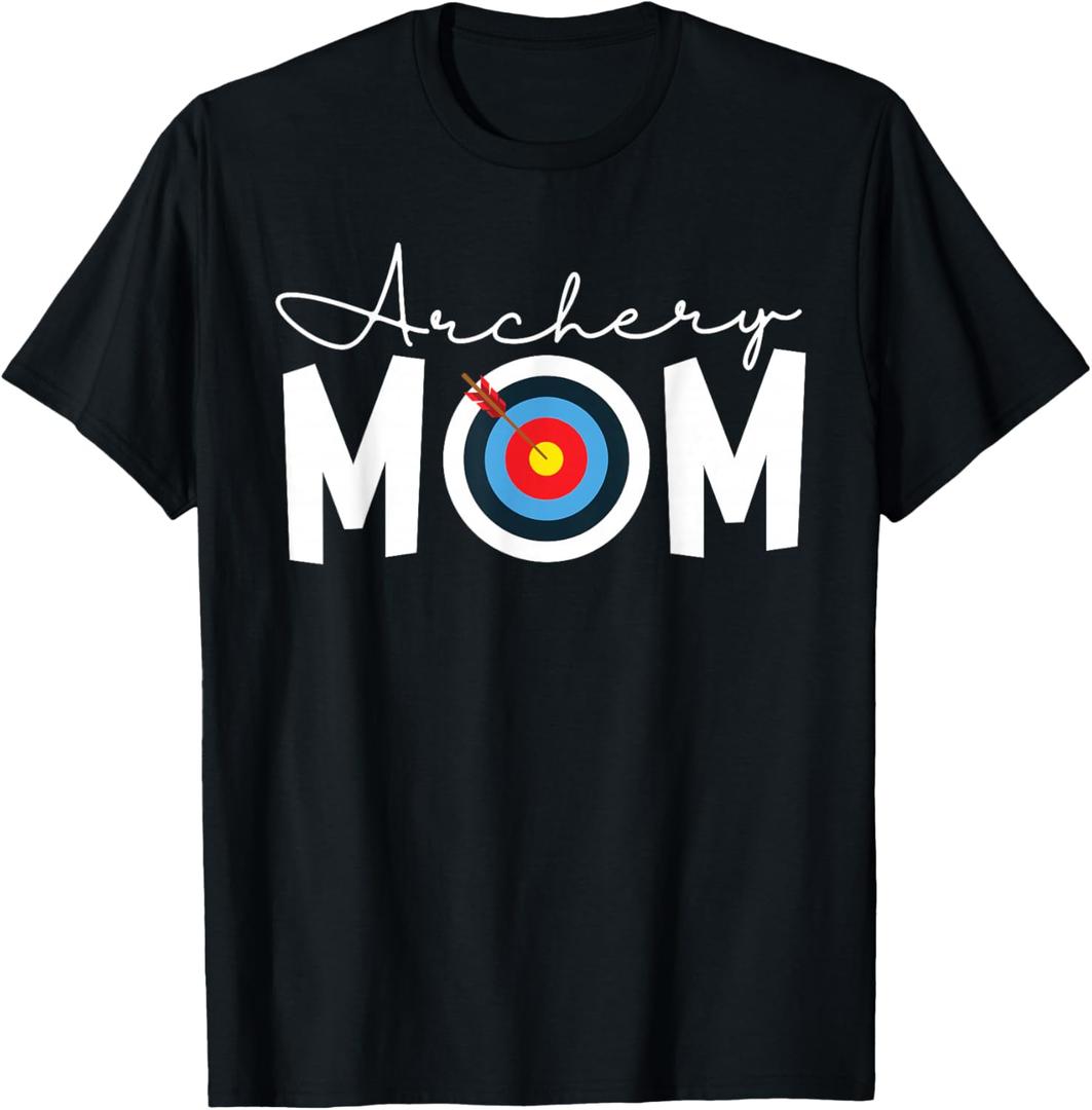 Archery Mom Bow Arrow Shooting Sports Hunter Women T-Shirt, Size M 